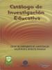 Cubierta para Catálogo de investigación educativa